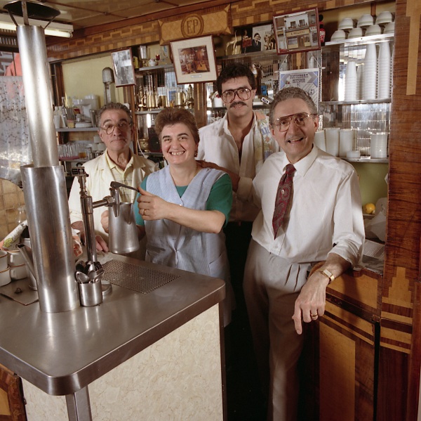 Colin O’Brien at E.Pellicci Spitalfields Life