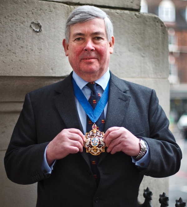 Jolyon Tibbitts, Upper Bailiff of the Worshipful Company of Weavers Spitalfields Life
