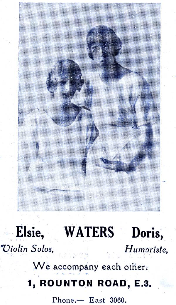 East End Entertainers Of 1922 Spitalfields Life