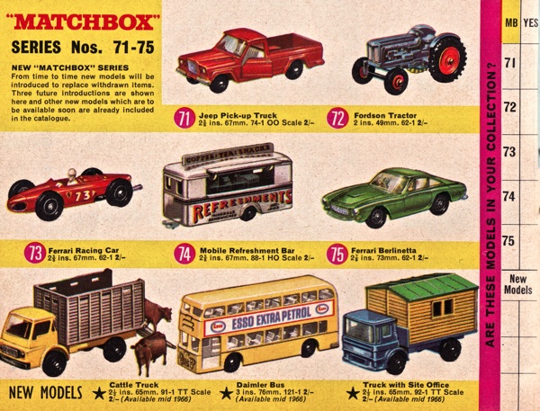 Matchbox Models By Lesney | Spitalfields Life